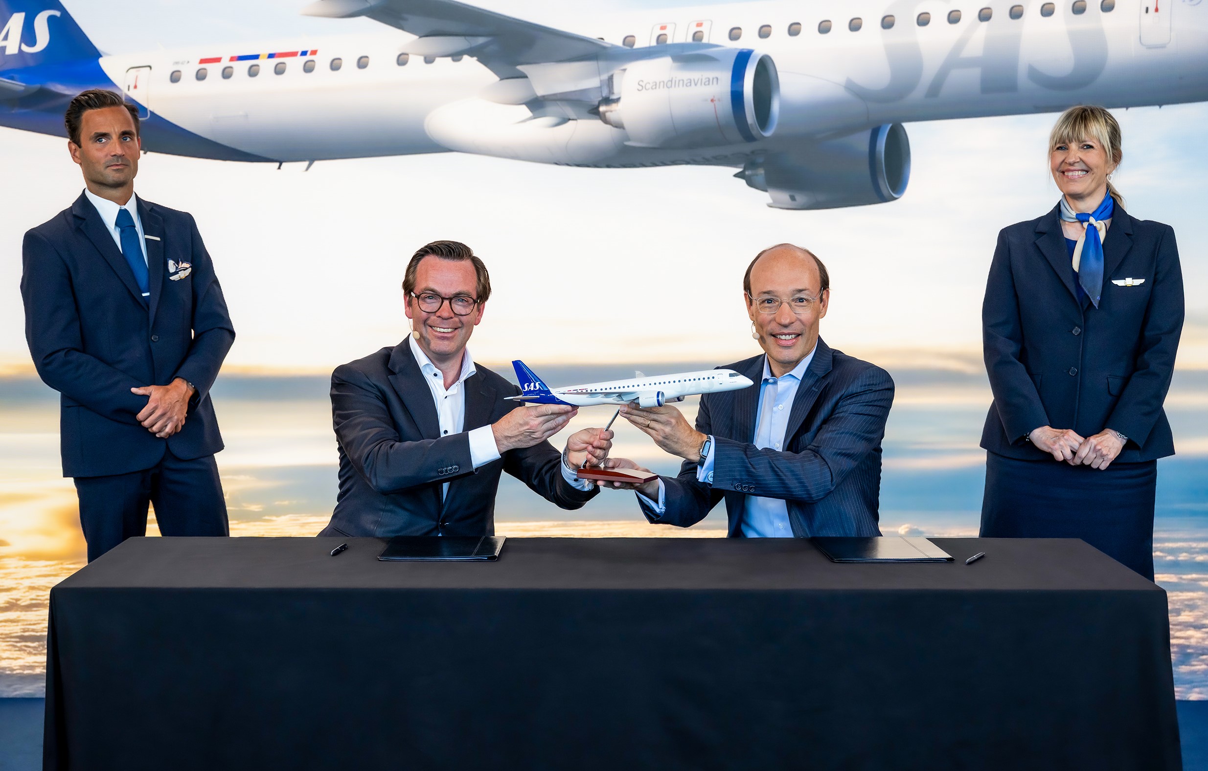 Embraer bags order of 45 Embraer E195-E2 jets from Scandinavian Airlines (SAS) to offset the loss of LOT as a Customer.