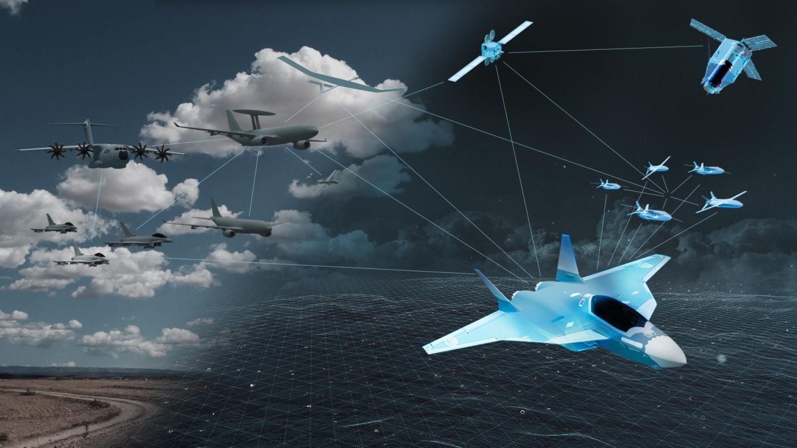 France aims exclusive leadership from Germany and Spain in the development of FCAS, the sixth-generation European fighter.