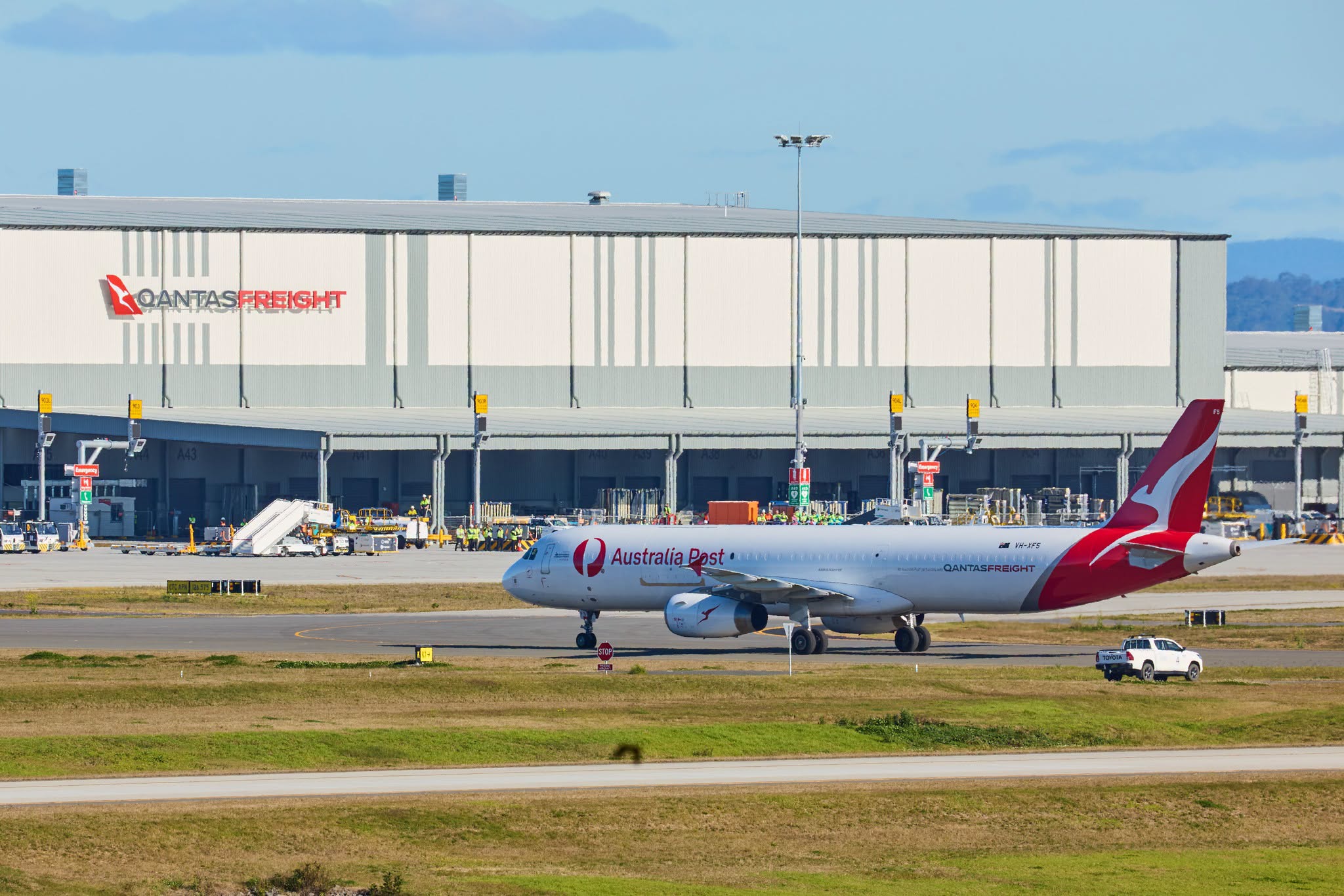 History in making - Western Sydney International Airport began Cargo Precinct trial flights with Qantas.