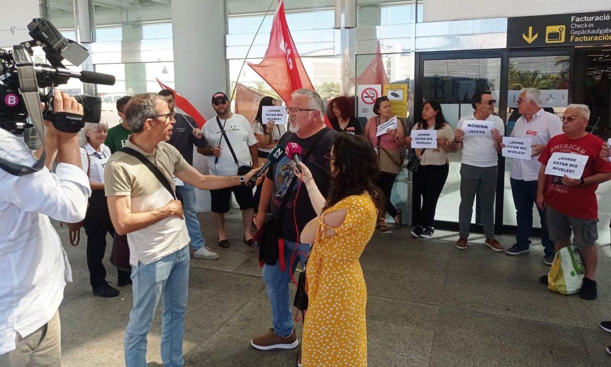 Mark the dates : July 28 and August 1, 4 and 8 - Swissport Workers Announce Partial Strikes at Palma Airport During Peak Summer Travel