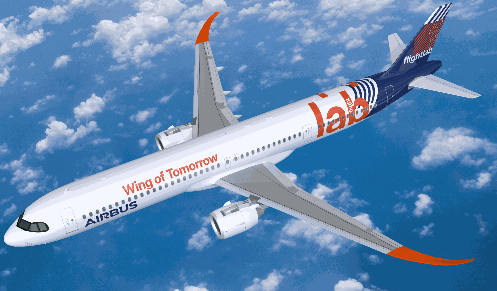 Folding  Wings ! Airbus Takes Wing of Tomorrow to the Skies with New A321neo Flight-Test Campaign.