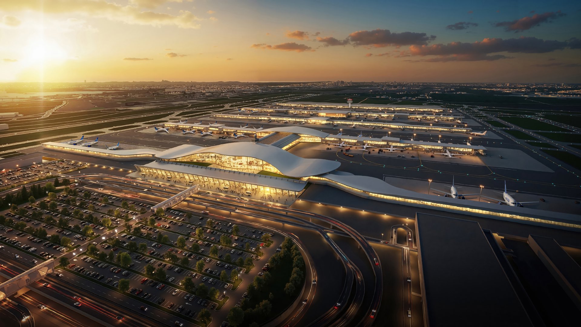 Rendering Released: Washington Dulles Set for Historic $20+ Billion Transformation into a World-Class Global Gateway