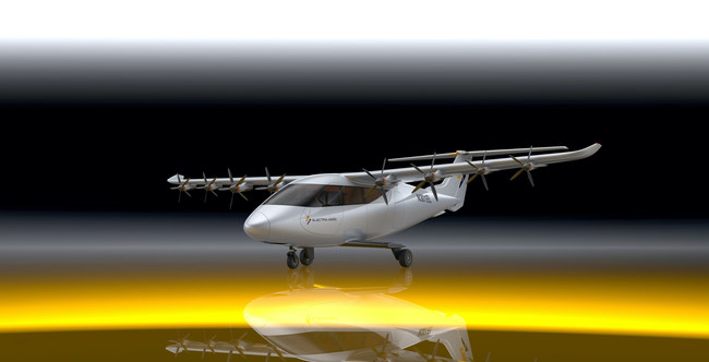 Electra's ultra-short takeoff and landing airplane is here , can take off from the roof top !