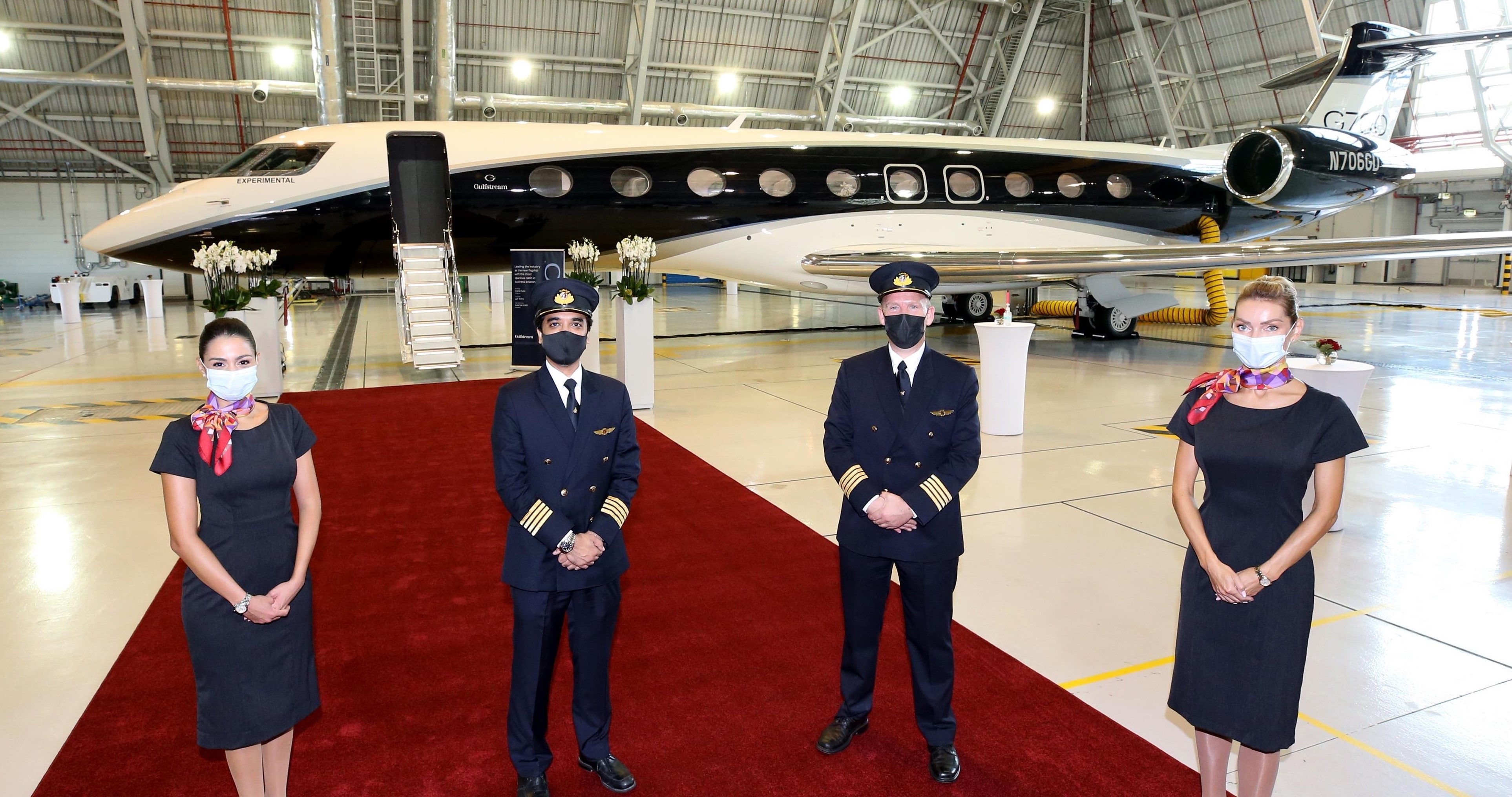 Qatar's Hamad  Int'l  Airport  (HIA) welcomes  the  arrival  of  the  world’s  first  Gulfstream G700 , 'Qatar executive' to become Launch Customer !