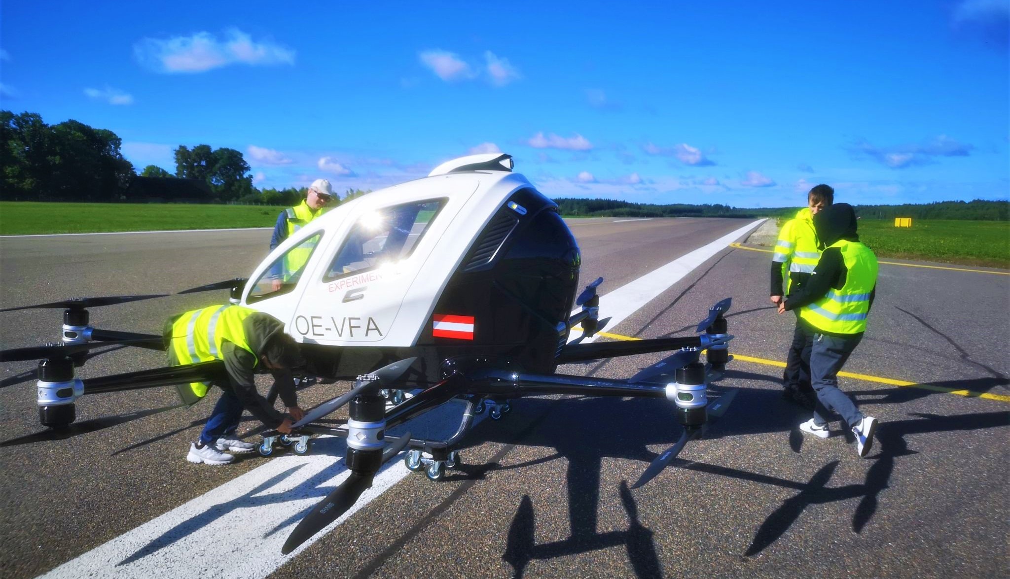 Smart cities not far away - Successful  First  drone  test  flights  for  GOF 2.0  took off  yesterday - 02 sept.  in  Estonia 