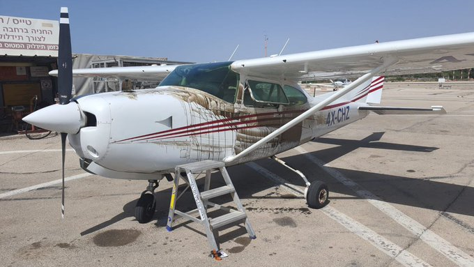 Avoidable Fatal Crash - An  witness  to  the  trial  of  former Isreali  Prime  Minister  Benjamin  Netanyahu was  killed  in  a  Cessna  R182  aircraft crash ,  due to suspected Oil leak & Complacency !