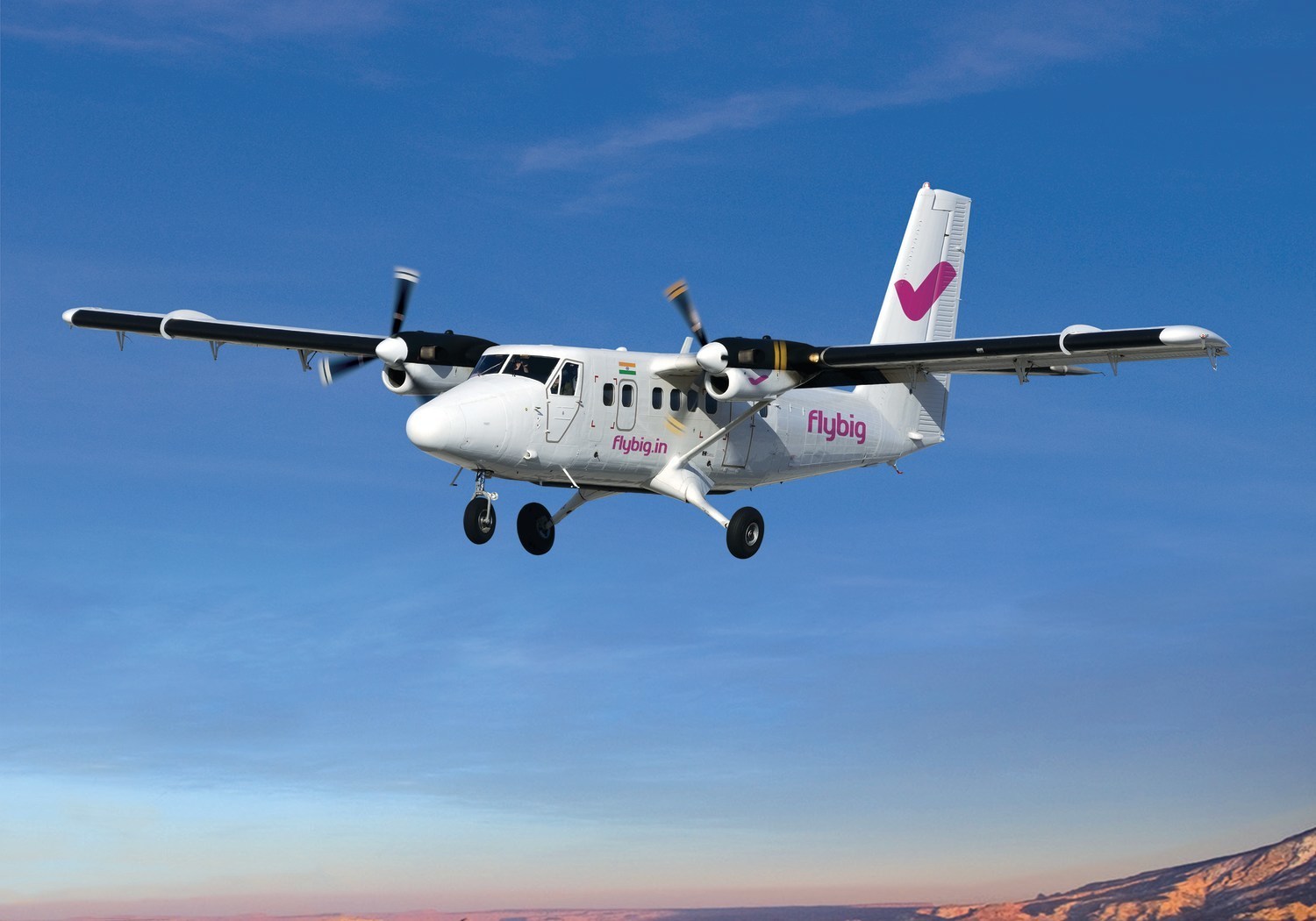 Press Release  !  India's  flybig  to  Acquire  up  to  Ten  De Havilland  Canada  Twin  Otter  Series  400  Aircraft !