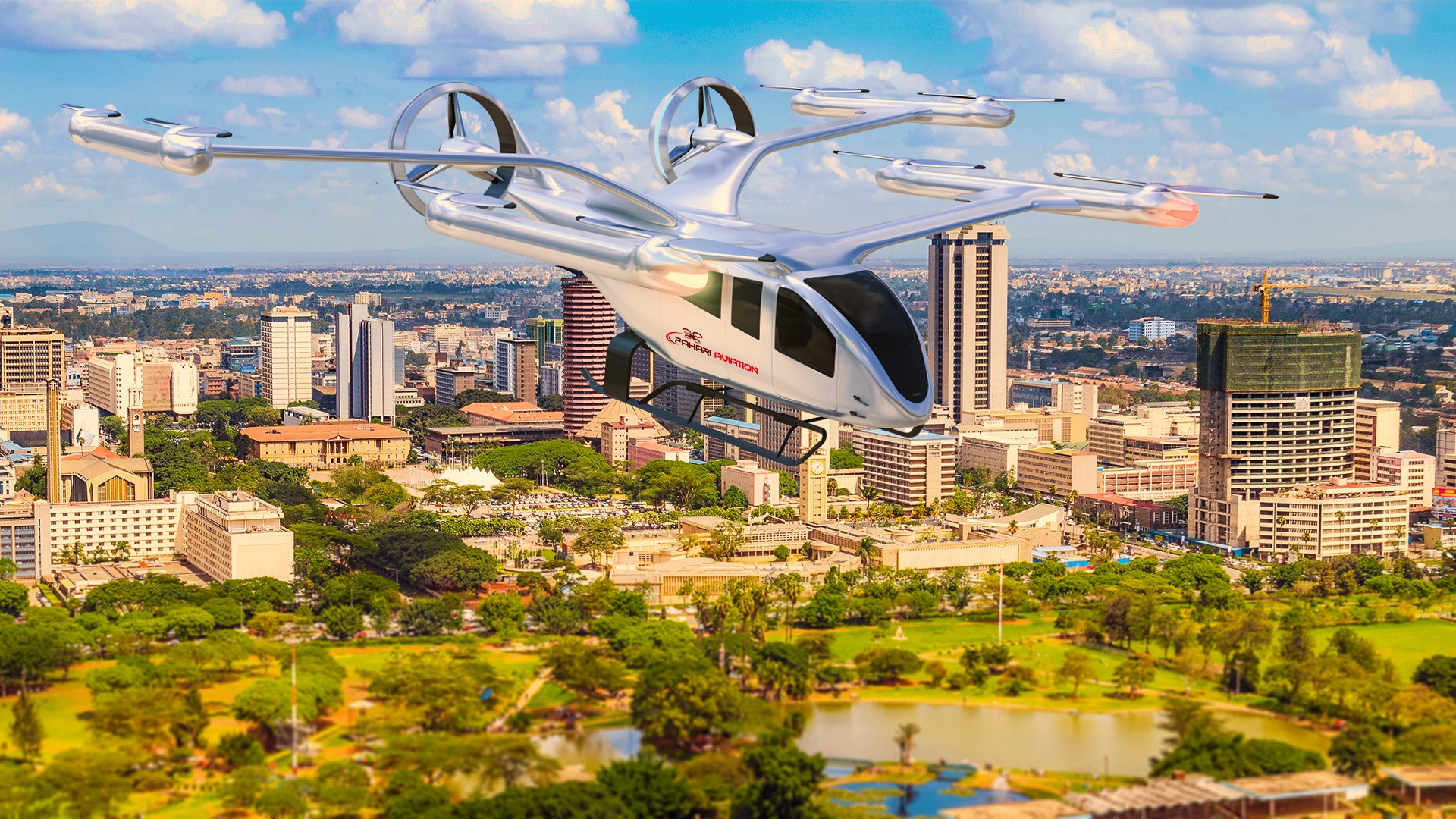 Embraer  Subsidiary  -  Eve Air  Mobility  has  inked  a  deal  with  Kenya Airways’  subsidiary  -  Fahari Aviation  to  deliver up to  40  'EVE'   eVTOLs  !